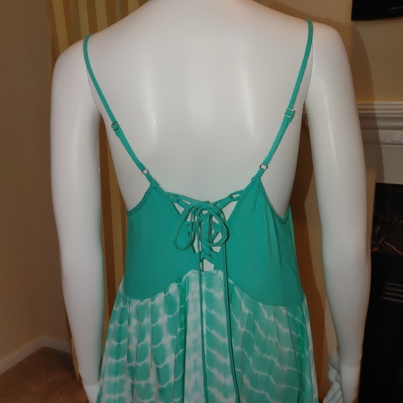 ENTRO TIE DYE BEACH DRESS L - Picture 6 of 8